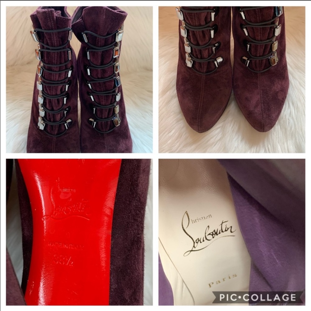 ⭕️SOLD⭕️ Christian LOUBOUTIN Troopista Booties - Picture 8 of 8